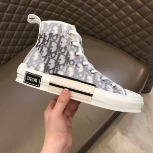 DIOR "B23" HIGH-TOP DIOR OBLIQUE SNEAKER - CD14