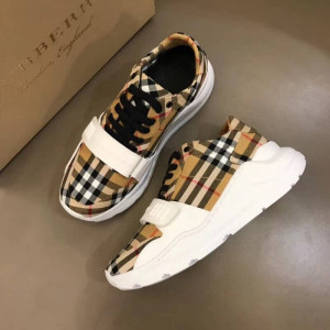 BURBERRY VINTAGE CHECK COTTON SNEAKER - BBR1