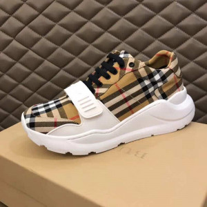 BURBERRY VINTAGE CHECK COTTON SNEAKER - BBR1