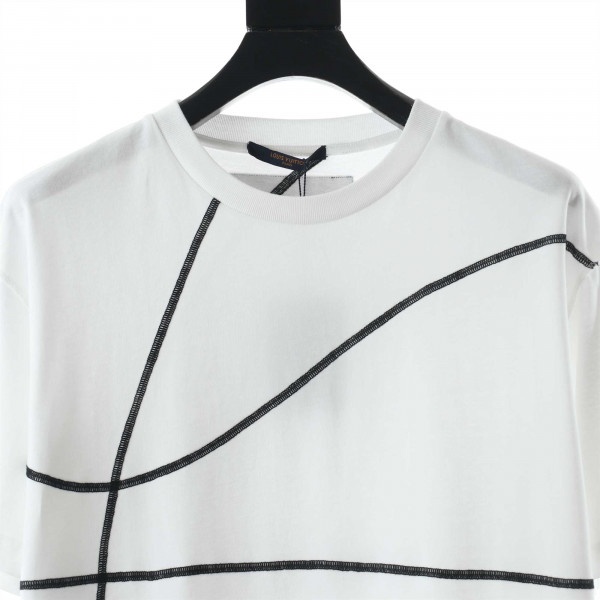 Lvxnba Embroidery Detail T-Shirt - LSVT15