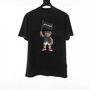 PA Black T-Shirt With Print - PA24