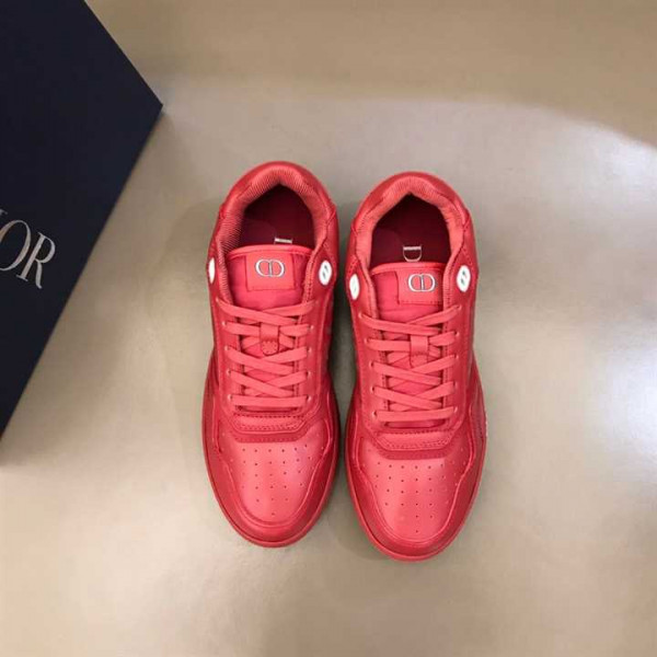 DIOR WORLD TOUR B27 LOW-TOP SNEAKER RED - CDO74