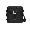 GUCCI OFF THE GRID MESSENGER BAG BLACK GG NYLON