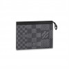 LOUIS VUITTON POCHETTE VOYAGE MM DAMIER GRAPHITE CANVAS N60444