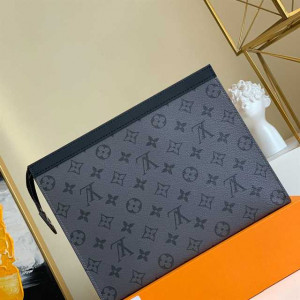 LOUIS VUITTON POCHETTE VOYAGE MM MONOGRAM ECLIPSE CANVAS M69535