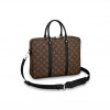 LOUIS VUITTON PORTE-DOCUMENTS VOYAGE MONOGRAM MACASSAR CANVAS M52005