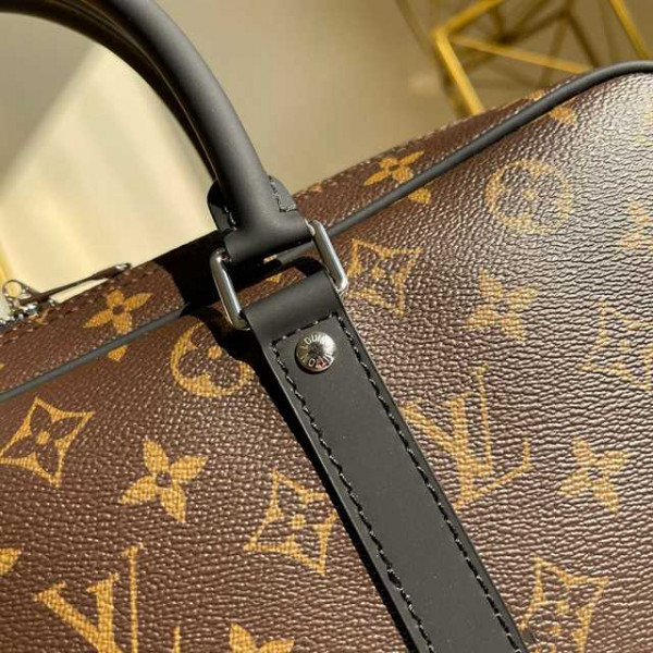 LOUIS VUITTON PORTE-DOCUMENTS VOYAGE MONOGRAM MACASSAR CANVAS M52005