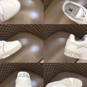 LOUIS VUITTON TRAINER SNEAKERS IN WHITE - LSVT094