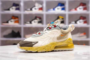 NIKE AIR MAX 270 REACT ENG TRAVIS SCOTT CACTUS TRAILS - NK43