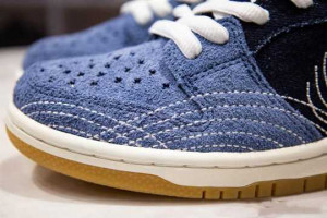 NIKE SB DUNK LOW DENIM SASHIKO SIZE - NK46