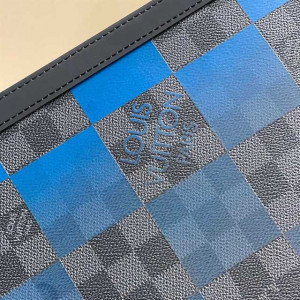 POCHETTE VOYAGE MM DAMIER GRAPHITE CANVAS N60412