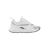 B22 Sneaker White Technical Mesh With White And Silver-Tone Calfskin - CDO82