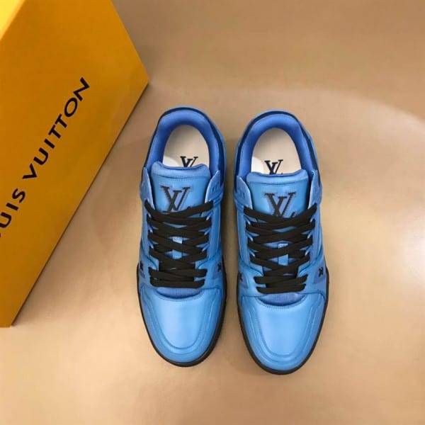 LOUIS VUITTON TRAINER SNEAKERS IN BLEU - LSVT128