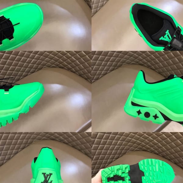 LOUIS VUITTON MILLENIUM SNEAKERS IN GREEN - LSVT131