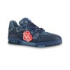 LOUIS VUITTON X NIGO TRAINER SNEAKERS IN BLUE - LSVT129