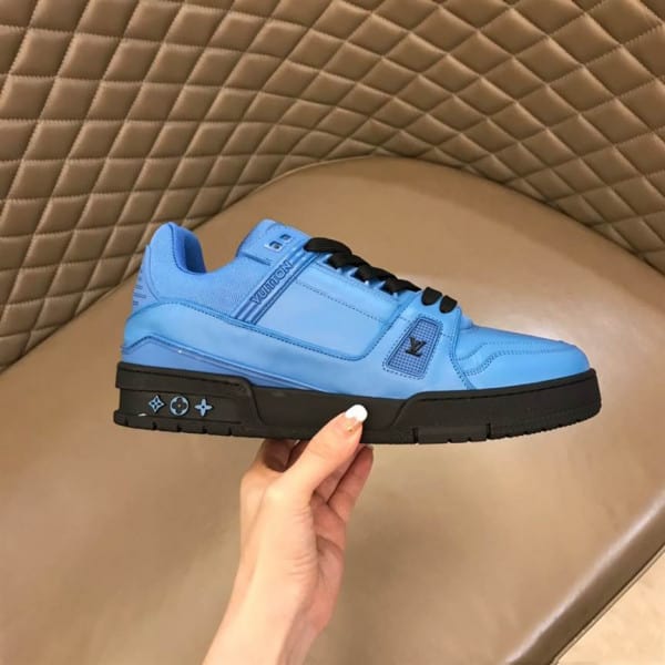 LOUIS VUITTON TRAINER SNEAKERS IN BLEU - LSVT128