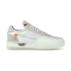 OFF WHITE X NIKE AIR FORCE 1 LOW VIRGIL ABLOH THE TEN OG SNEAKERS - N60K