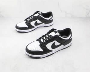 NIKE DUNK LOW RETRO WHITE BLACK - NK72