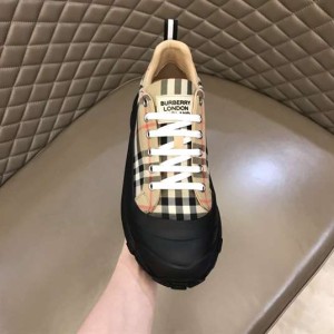 BURBERRY VINTAGE CHECK COTTON ARTHUR SNEAKERS - BBR100