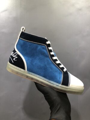 CHRISTIAN LOUBOUTIN HIGH TOP SNEAKER - CL100