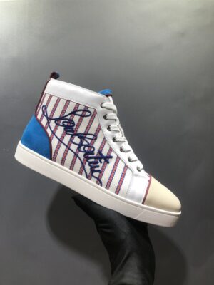 CHRISTIAN LOUBOUTIN HIGH TOP SNEAKER - CL114