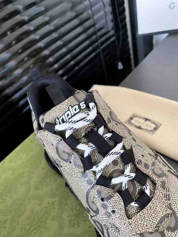 GUCCI x BALENCIAGA TRIPLE S TRAINERS - GG102 - Image 7