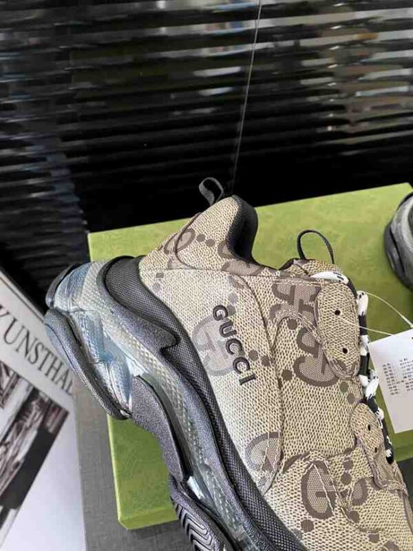 GUCCI x BALENCIAGA TRIPLE S TRAINERS - GG102 - Image 6