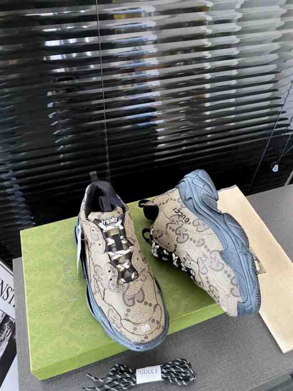 GUCCI x BALENCIAGA TRIPLE S TRAINERS - GG099 - Image 3