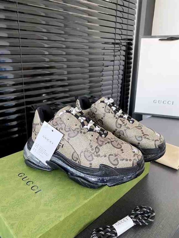 GUCCI x BALENCIAGA TRIPLE S TRAINERS - GG102
