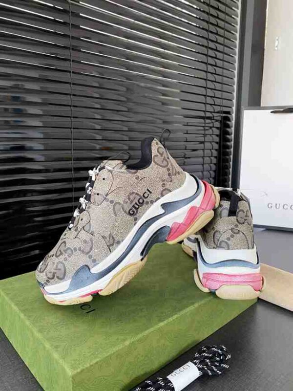 GUCCI x BALENCIAGA TRIPLE S TRAINERS - GG100 - Image 6