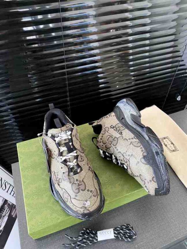 GUCCI x BALENCIAGA TRIPLE S TRAINERS - GG102 - Image 9