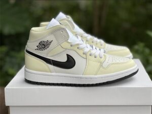 Air Jordan 1 Mid White Cement - AJH027