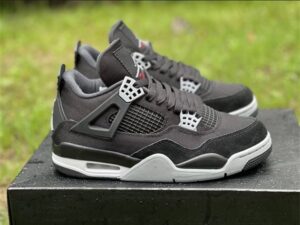 Air Jordan 4 Black Canvas - AJH063