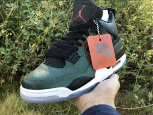 Air Jordan 4 Laser Jaguars Green - AJH112