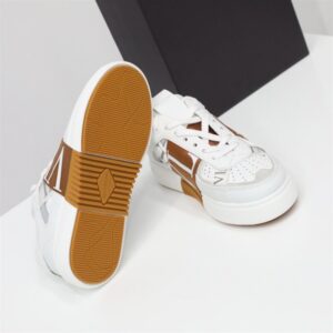 LOW-TOP CALFSKIN VL7N SNEAKER WITH BANDS - VLS025