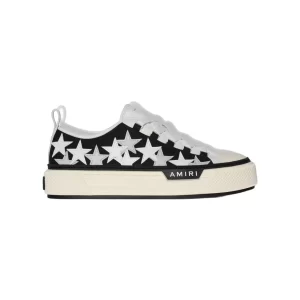 AMIRI STAR-PATCH LOW-TOP SNEAKERS - AM010
