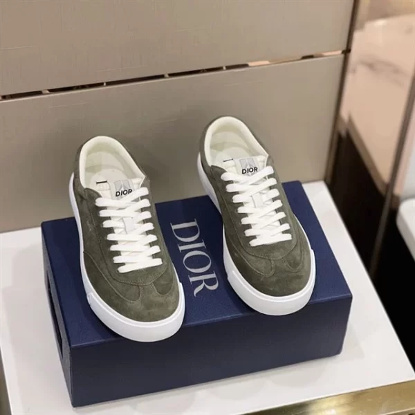 B101 SNEAKER KHAKI NUBUCK CALFSKIN - CD141