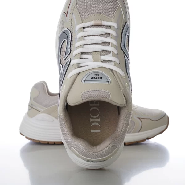 B30 LOW-TOP SNEAKER CREAM MESH AND TECHNICAL FABRIC - CD102