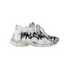 BALENCIAGA RUNNER GRAFFITI SNEAKER IN WHITE - BB142