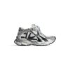 BALENCIAGA MEN'S RUNNER SNEAKER IN GREYWHITEBLACK - BB188