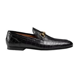Men's Gucci Jordaan Crocodile Loafer – LGC002