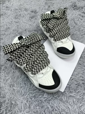 Lanvin Leather Curb Sneakers – LV018