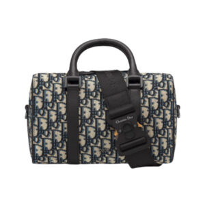 DIOR LINGOT 26 BAG BEGIN AND BLACK DIOR OBLIQUE JACQUARD - DR015