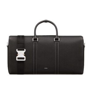 DIOR LINGOT 50 BAG BLACK GRAINED CALFSKIN - DR011