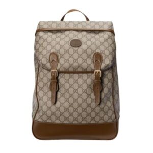 GUCCI MEDIUM BACKPACK WITH INTERLOCKING G - GC52