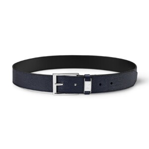 LOUIS VUITTON LV CITY PIN 35MM BELT IN NAVY BLUE - B108