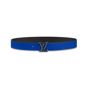 LOUIS VUITTON OPTIC 40MM REVERSIBLE BELT BLUEBLACK - B0136