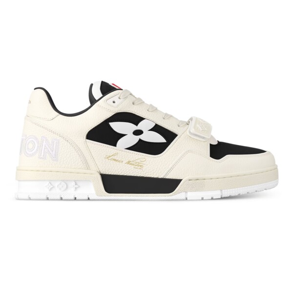 LOUIS VUITTON TRAINER SNEAKERS IN BLACK AND WHITE – LSVT354