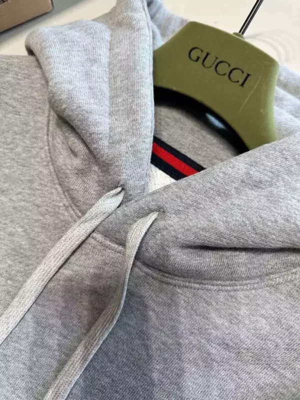 Gucci Cotton Jersey Hooded Sweatshirt - GBH00