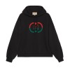 Gucci Cotton Jersey Printed Hooded Sweatshirt - GBH004